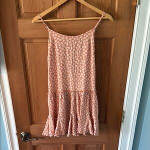 Wild Fable Size Extra Small XS Women's Teen Girl Floral Peach Sundress